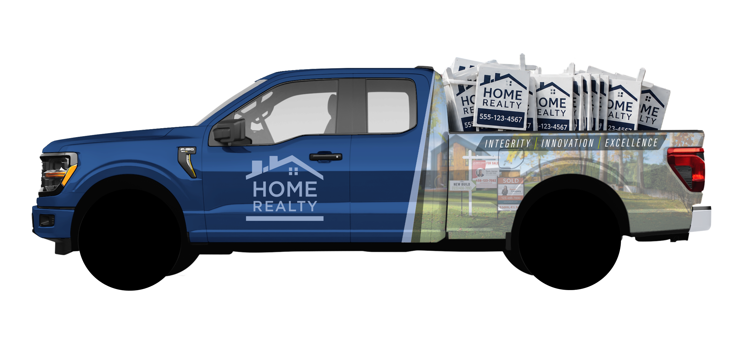 Lowen Sign branded truck